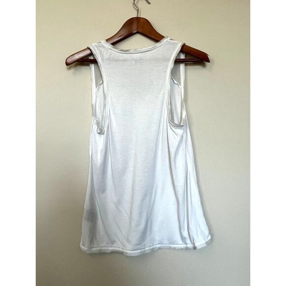 Robbi & Nikki Sleeveless White Blouse M - Picture 7 of 8